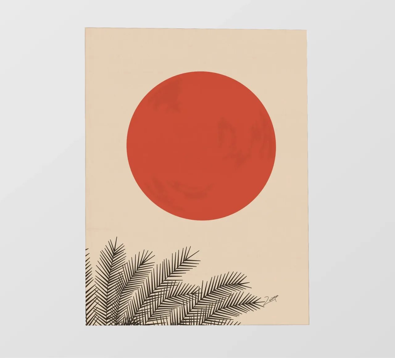 Rustige stemming fotobehang van zeriayam