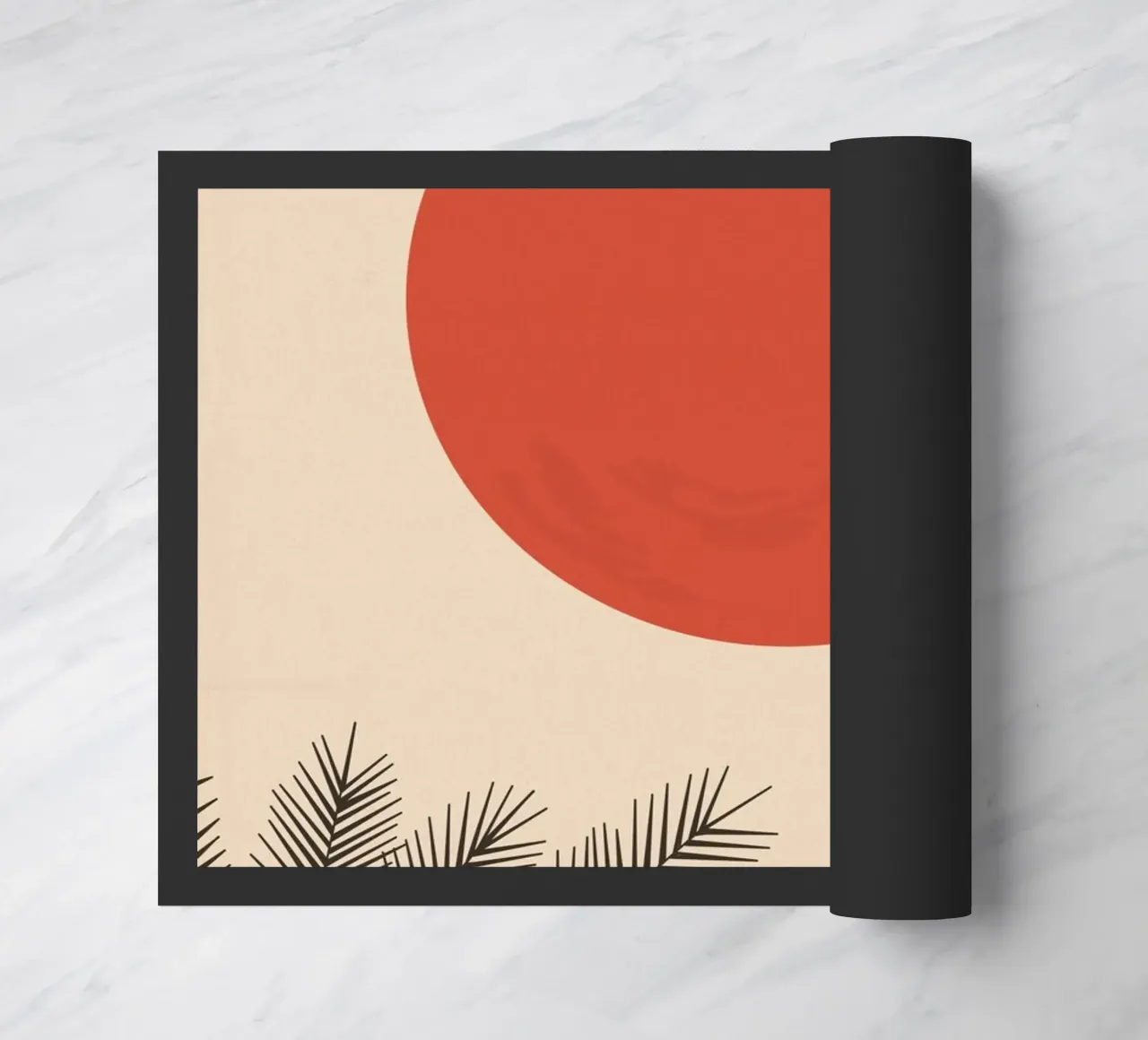 Rustige stemming deurmat van zeriayam