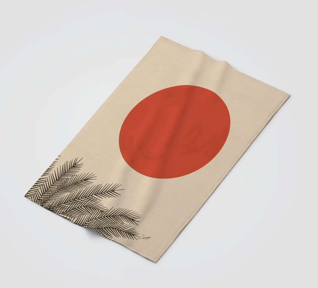 Rustige stemming fleecedeken van zeriayam