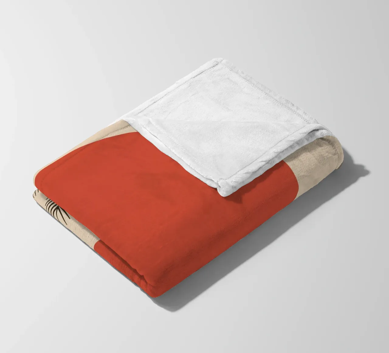 Rustige stemming fleecedeken van zeriayam