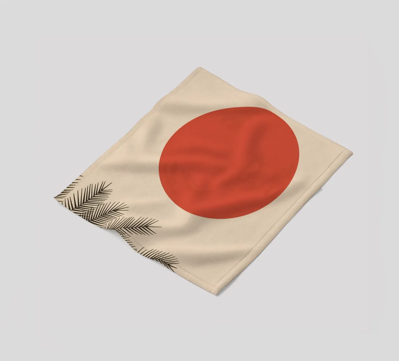 Rustige stemming fleecedeken van zeriayam