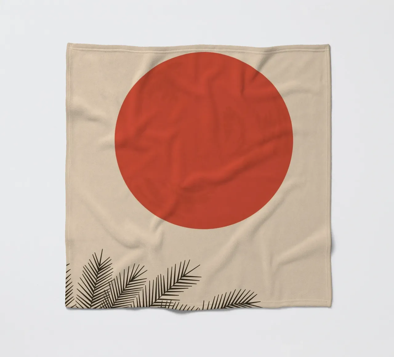 Rustige stemming fleecedeken van zeriayam