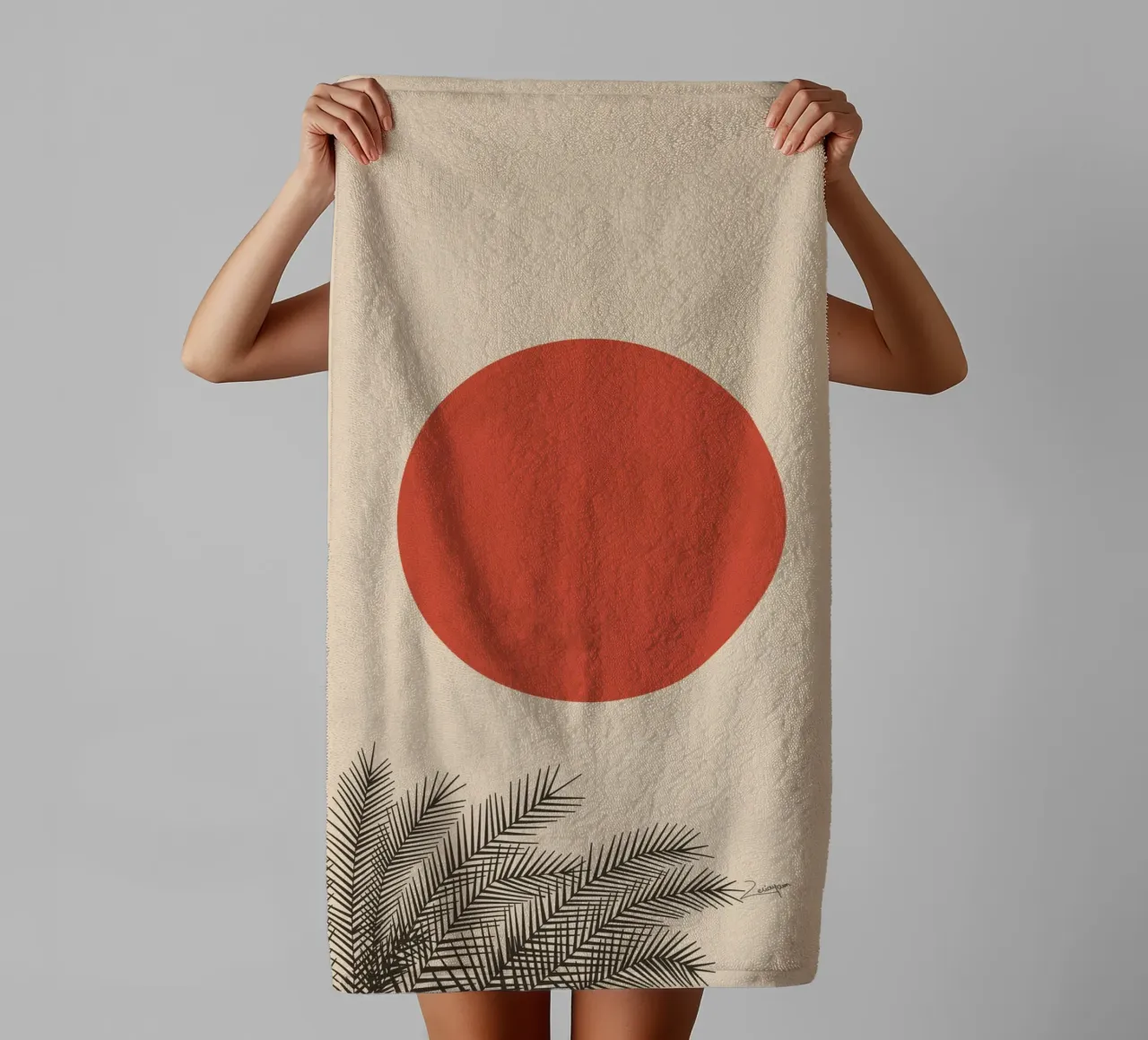 Rustige stemming badhanddoek van zeriayam