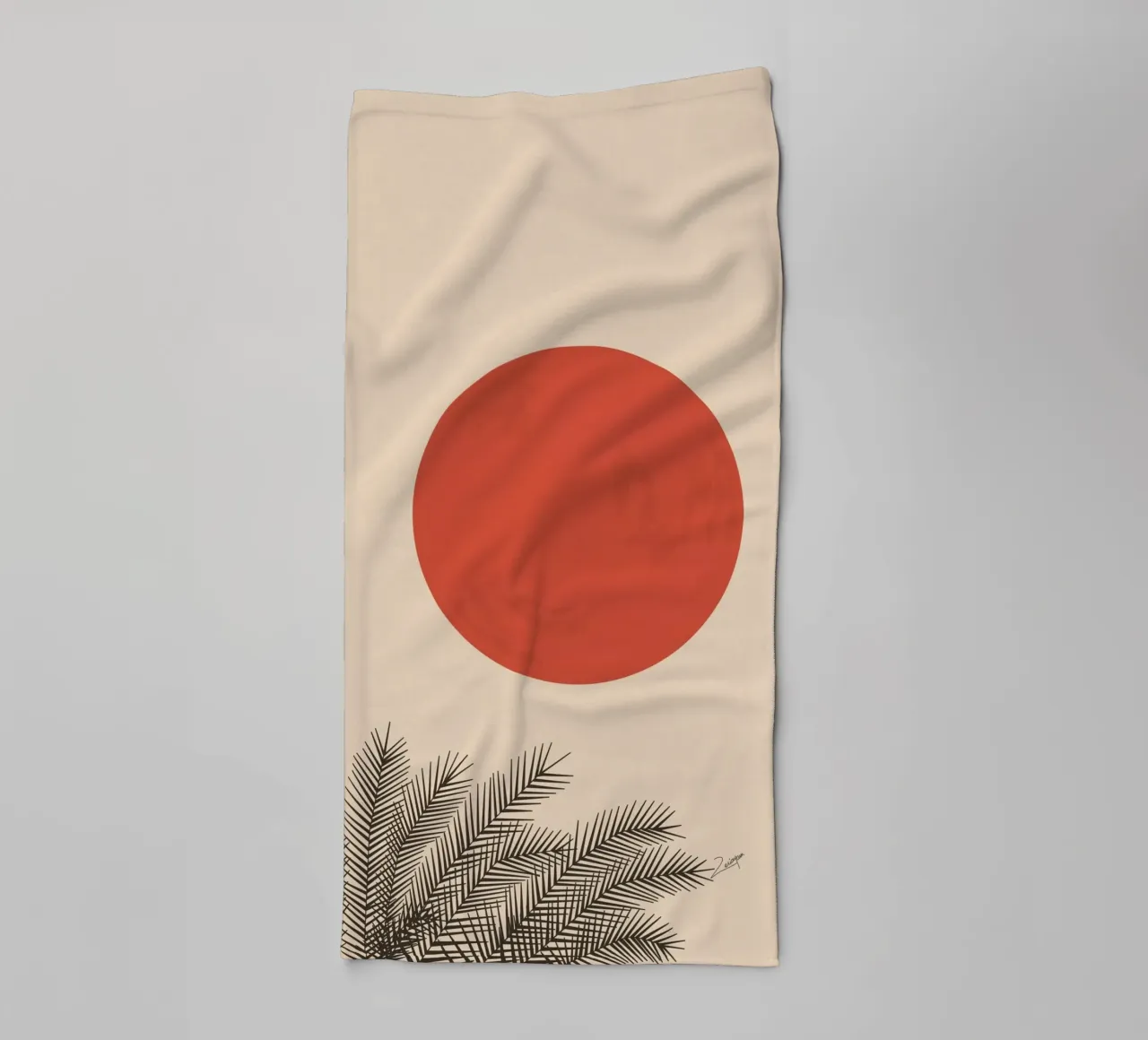 Rustige stemming badhanddoek van zeriayam