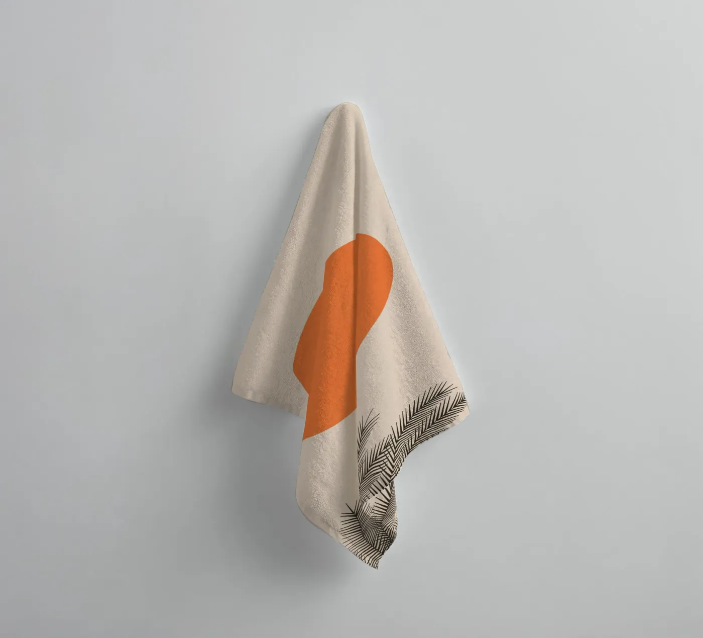 Quiet Mood serviette de bain de zeriayam