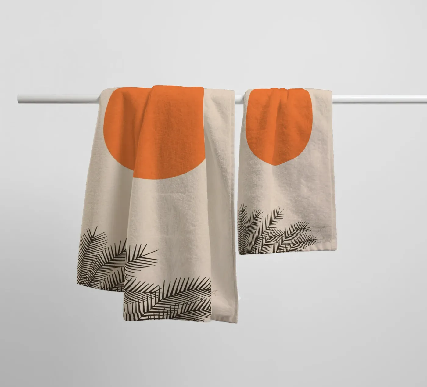 Quiet Mood serviette de bain de zeriayam