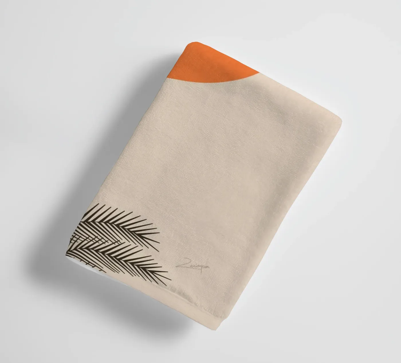 Quiet Mood serviette de bain de zeriayam
