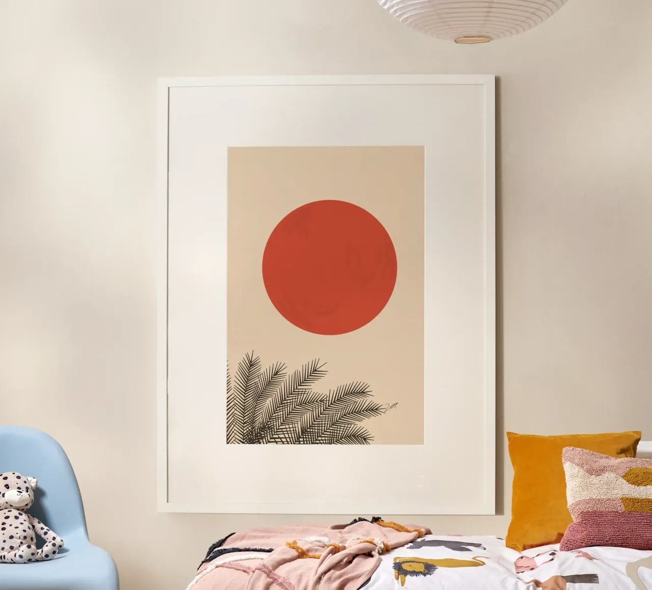 Rustige stemming poster van zeriayam