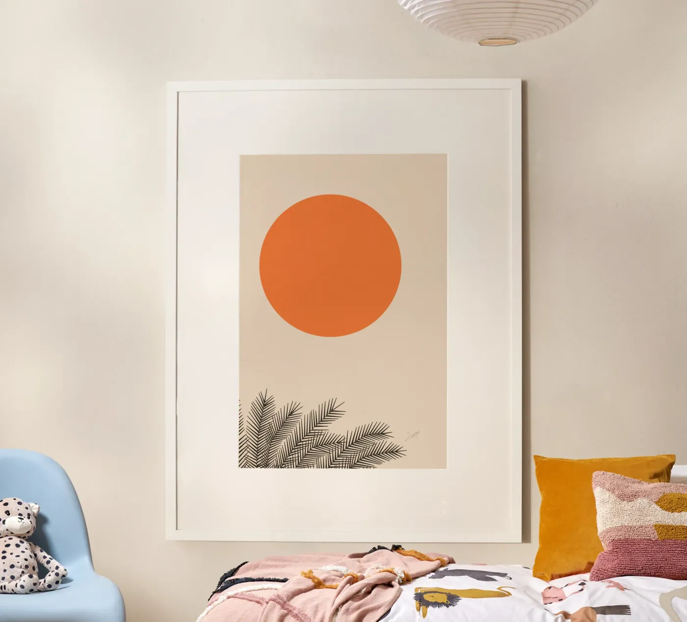 Rustige stemming poster van zeriayam