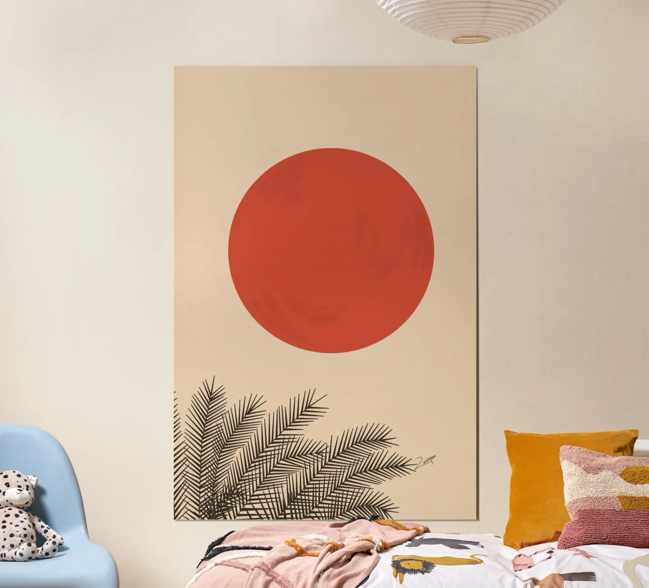 Rustige stemming poster van zeriayam