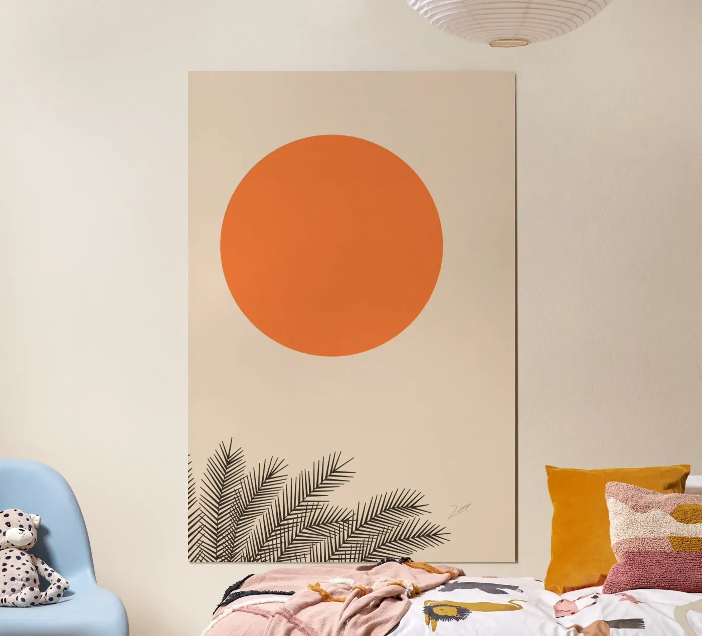 Rustige stemming poster van zeriayam