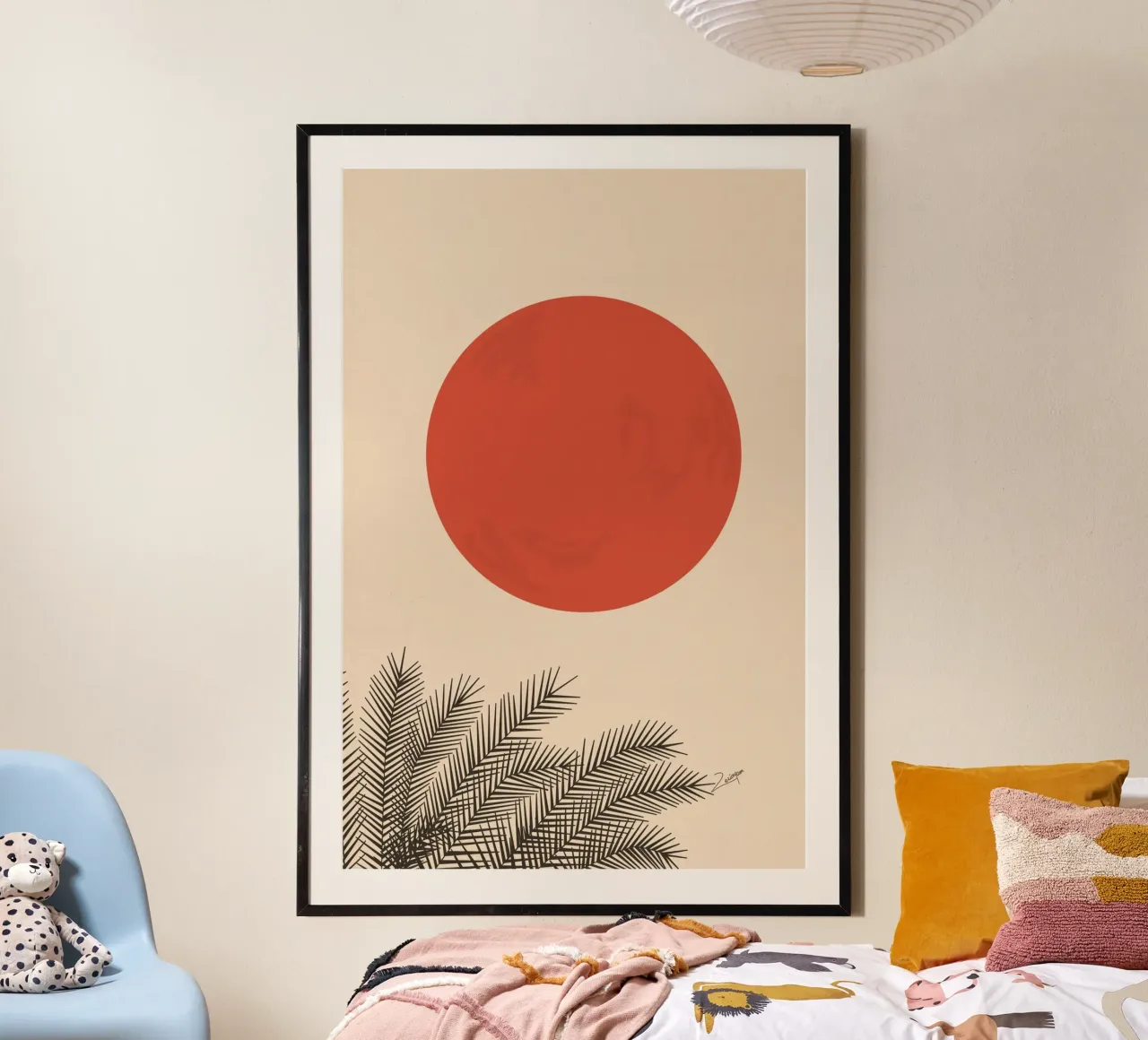 Rustige stemming poster van zeriayam