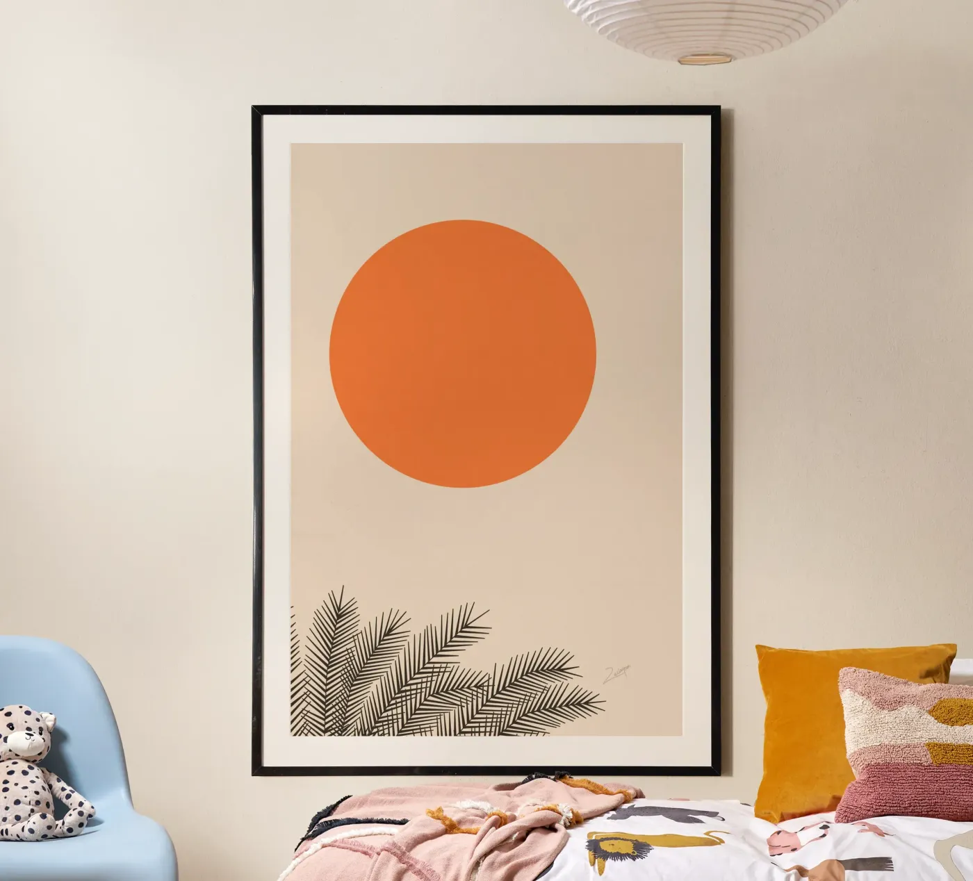 Rustige stemming poster van zeriayam