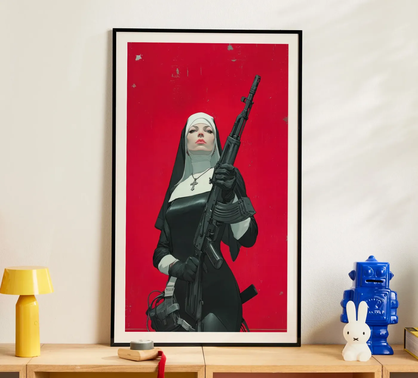 Nun poster by Art Unleashed
