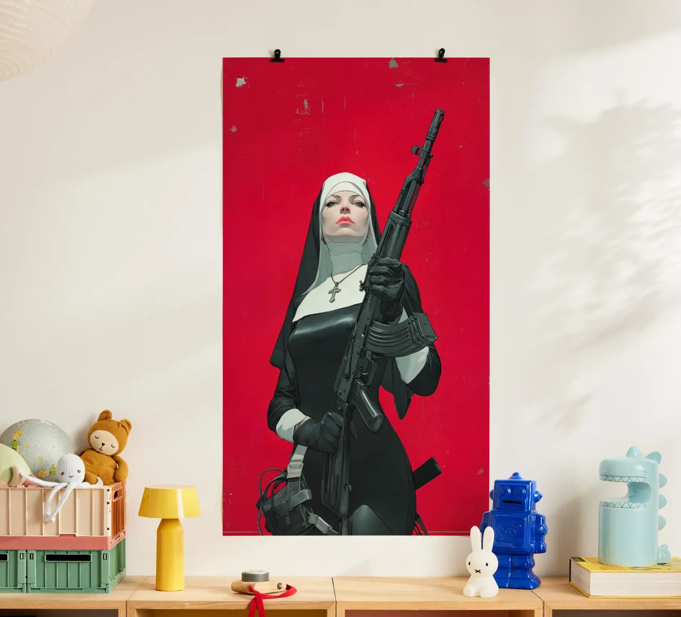 Nun poster by Art Unleashed