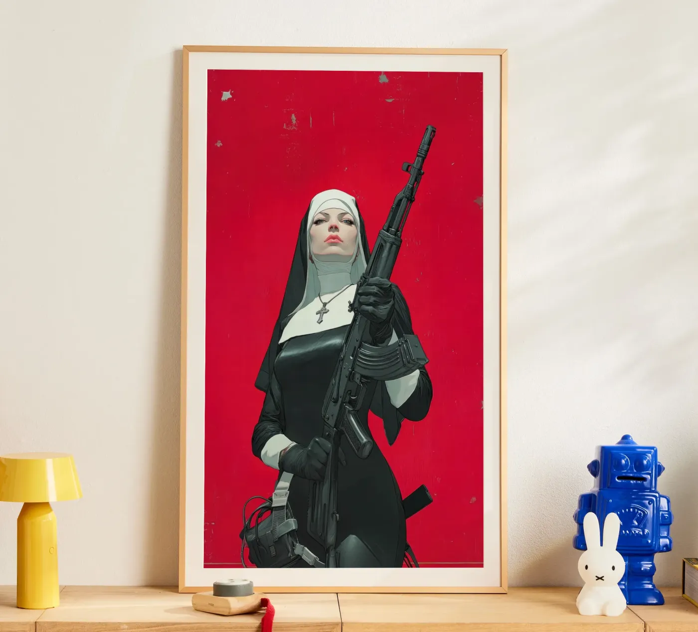 Nun poster by Art Unleashed