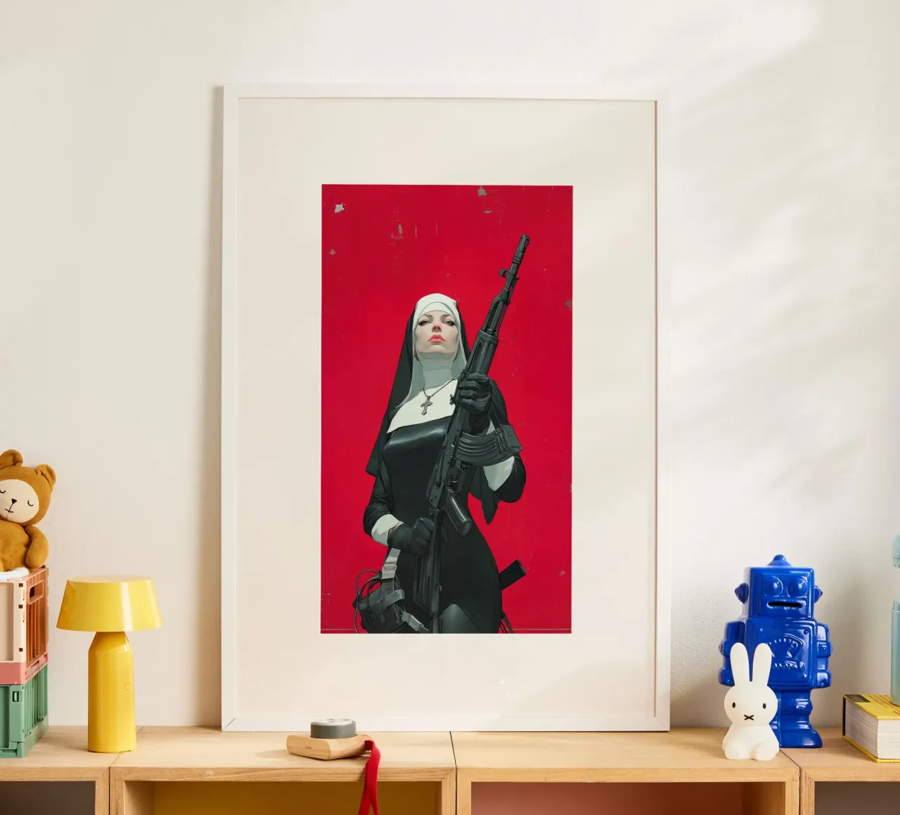 Nun poster da Art Unleashed