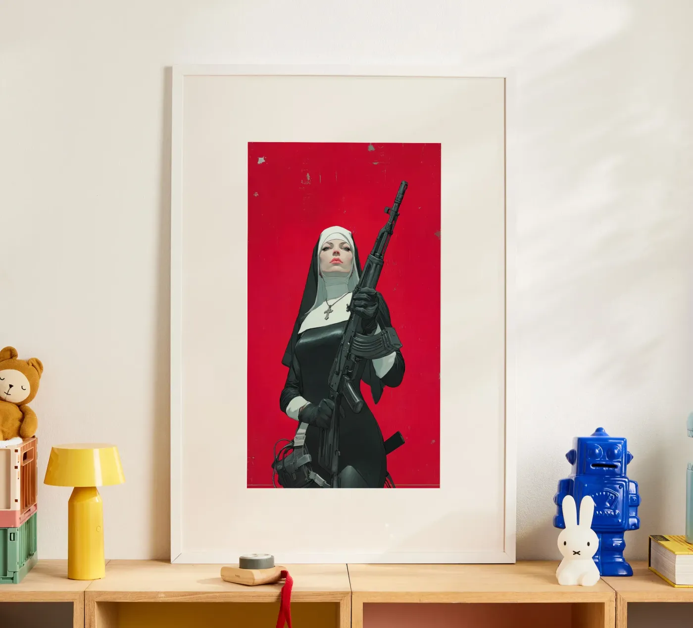 Nun poster by Art Unleashed