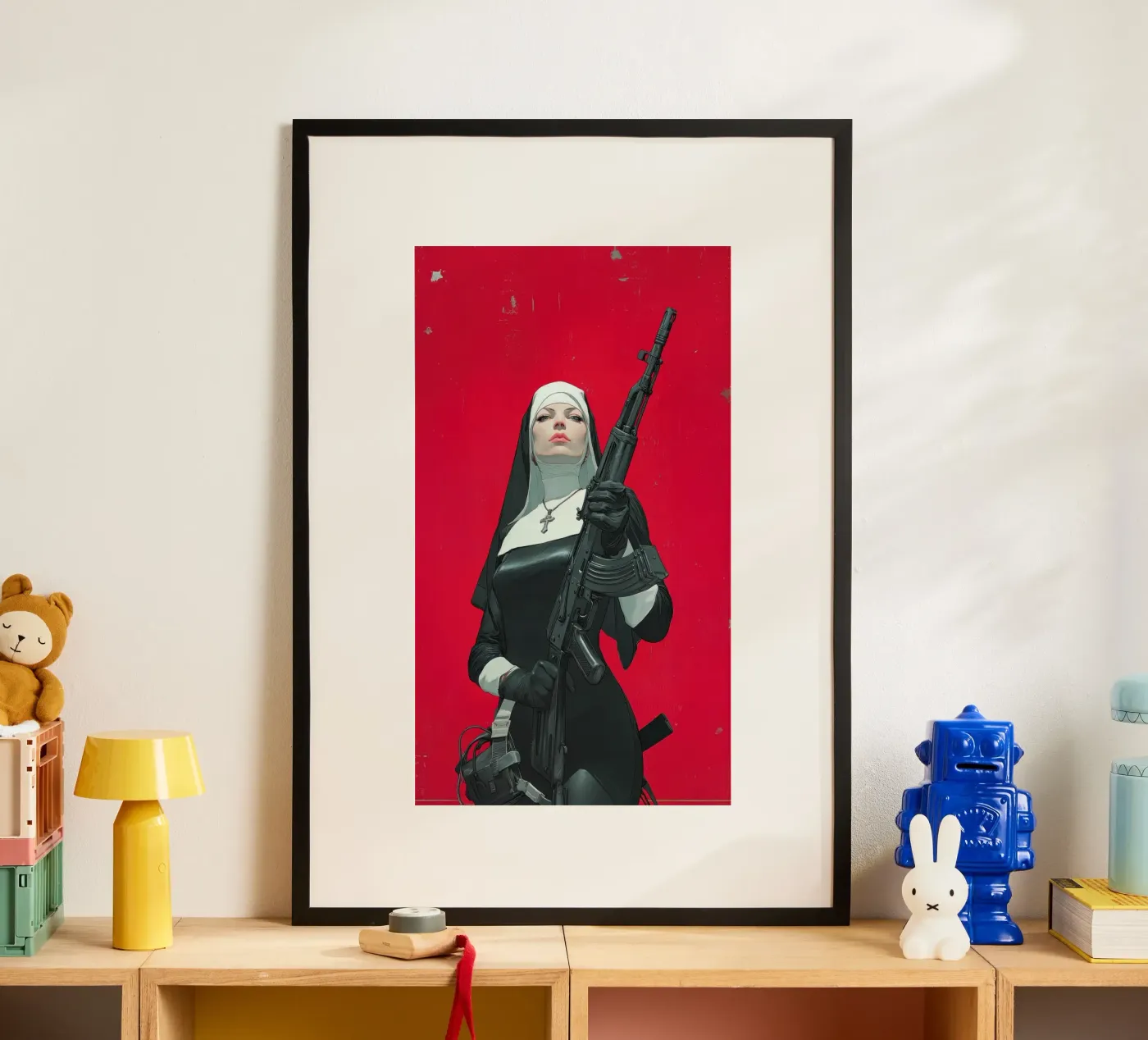 Nun poster by Art Unleashed