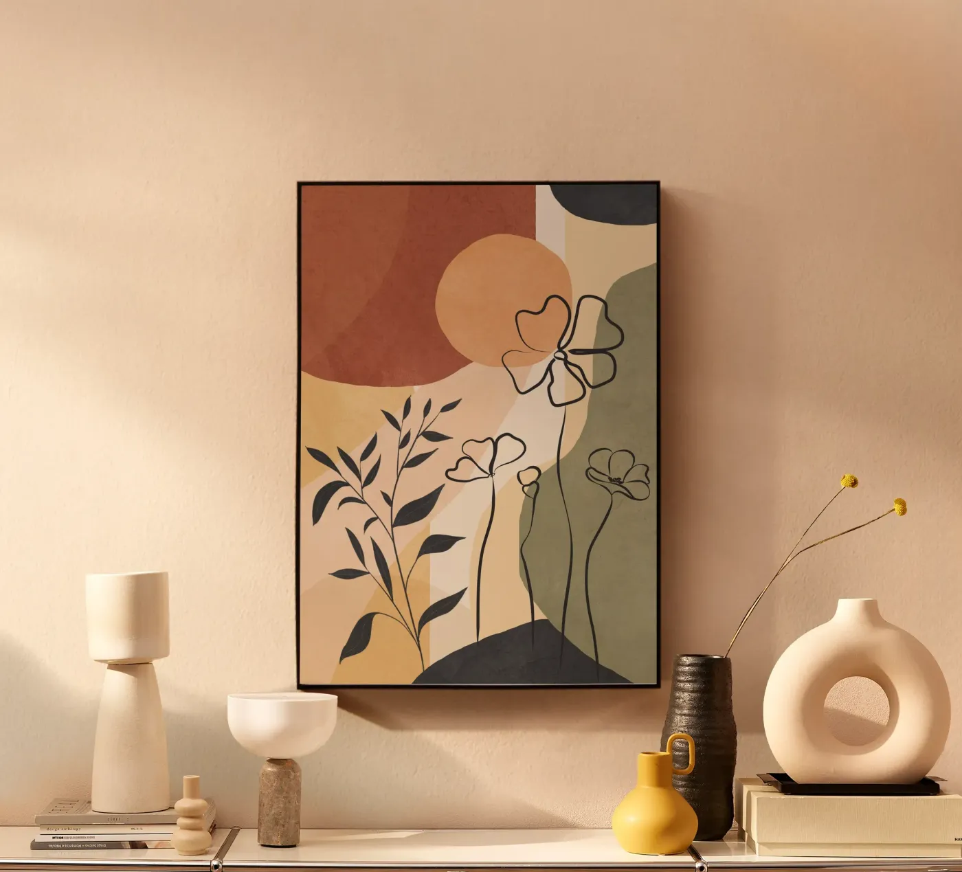 Conception végétale 01 plexiglas de Nadjaa