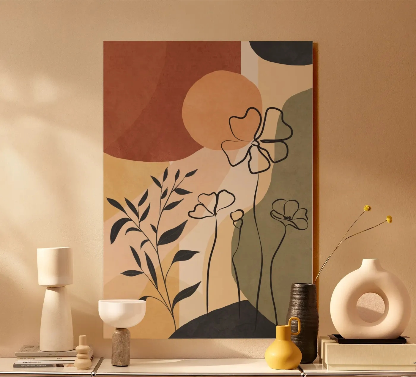 Conception végétale 01 plexiglas de Nadjaa