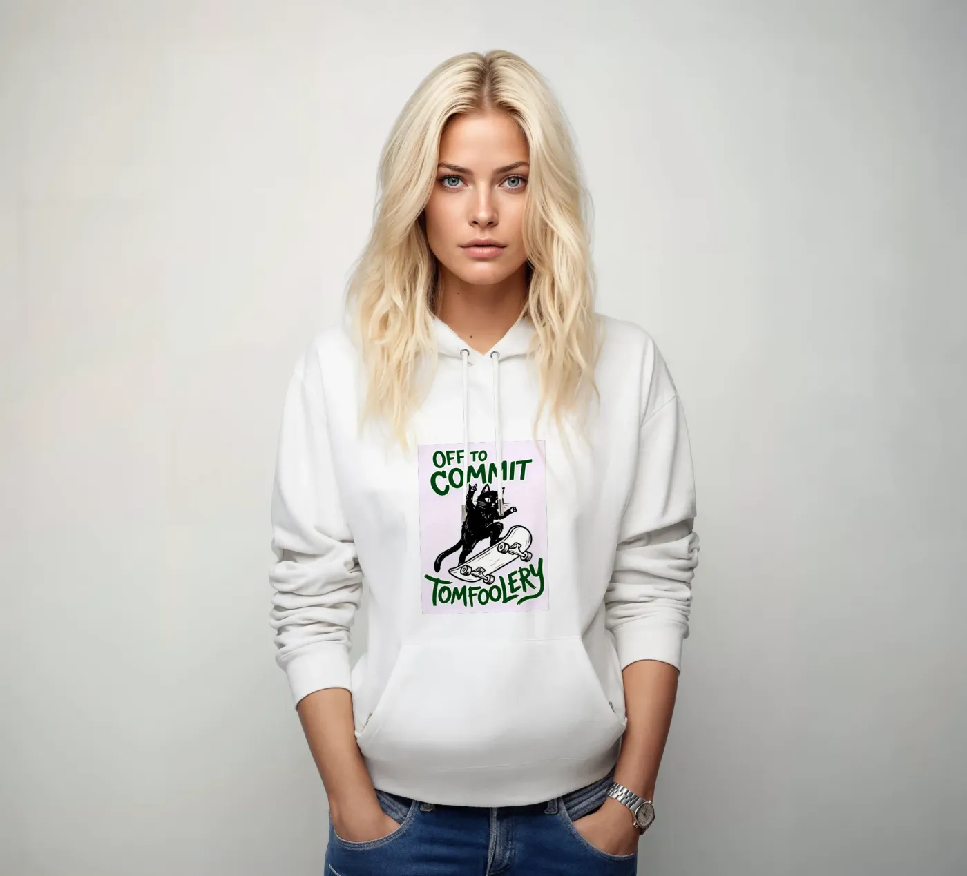 off to commit tomfoolery Hoodie von boeboe