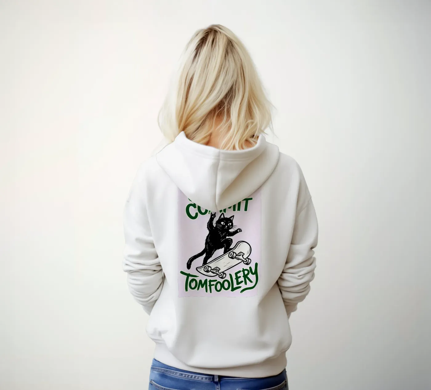 op weg om gekke dingen te doen hoodie van boeboe