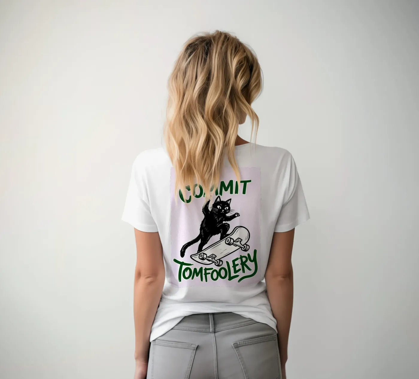 off to commit tomfoolery t-shirt van boeboe