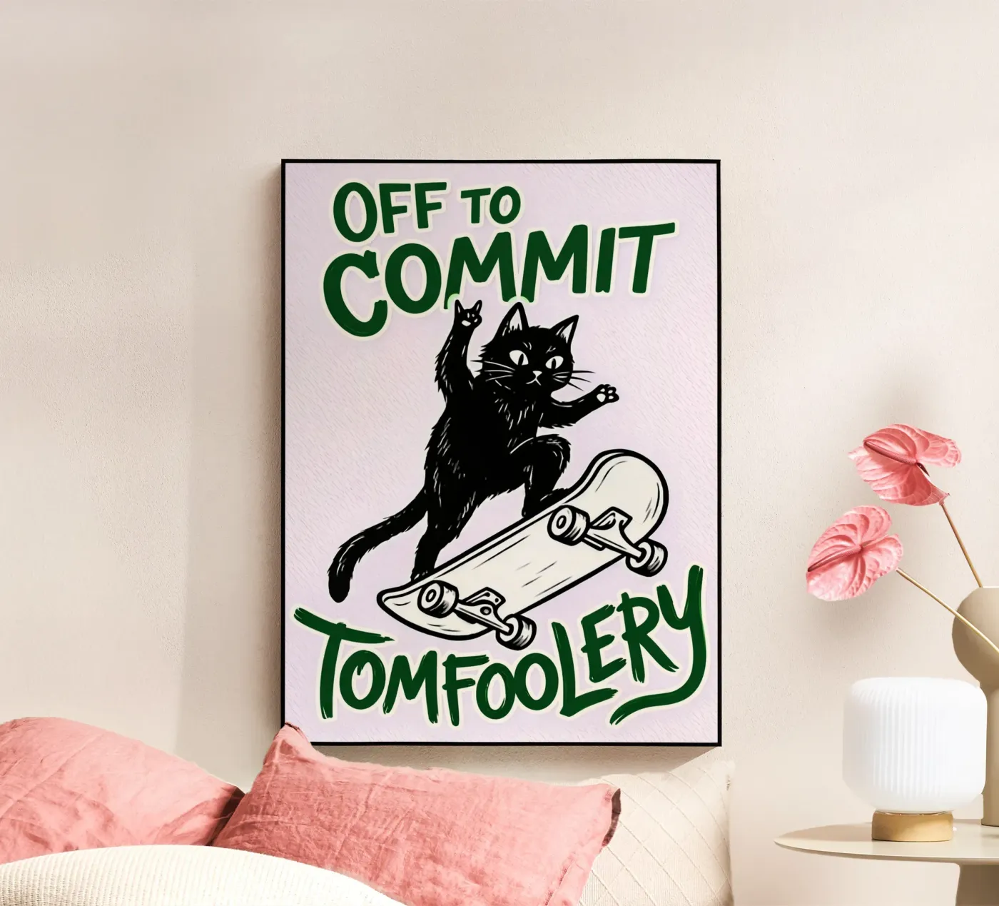 off to commit tomfoolery plexiglas de boeboe