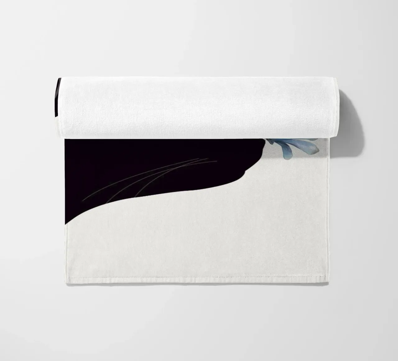 Gatto e farfalla telo mare da Nadjaa