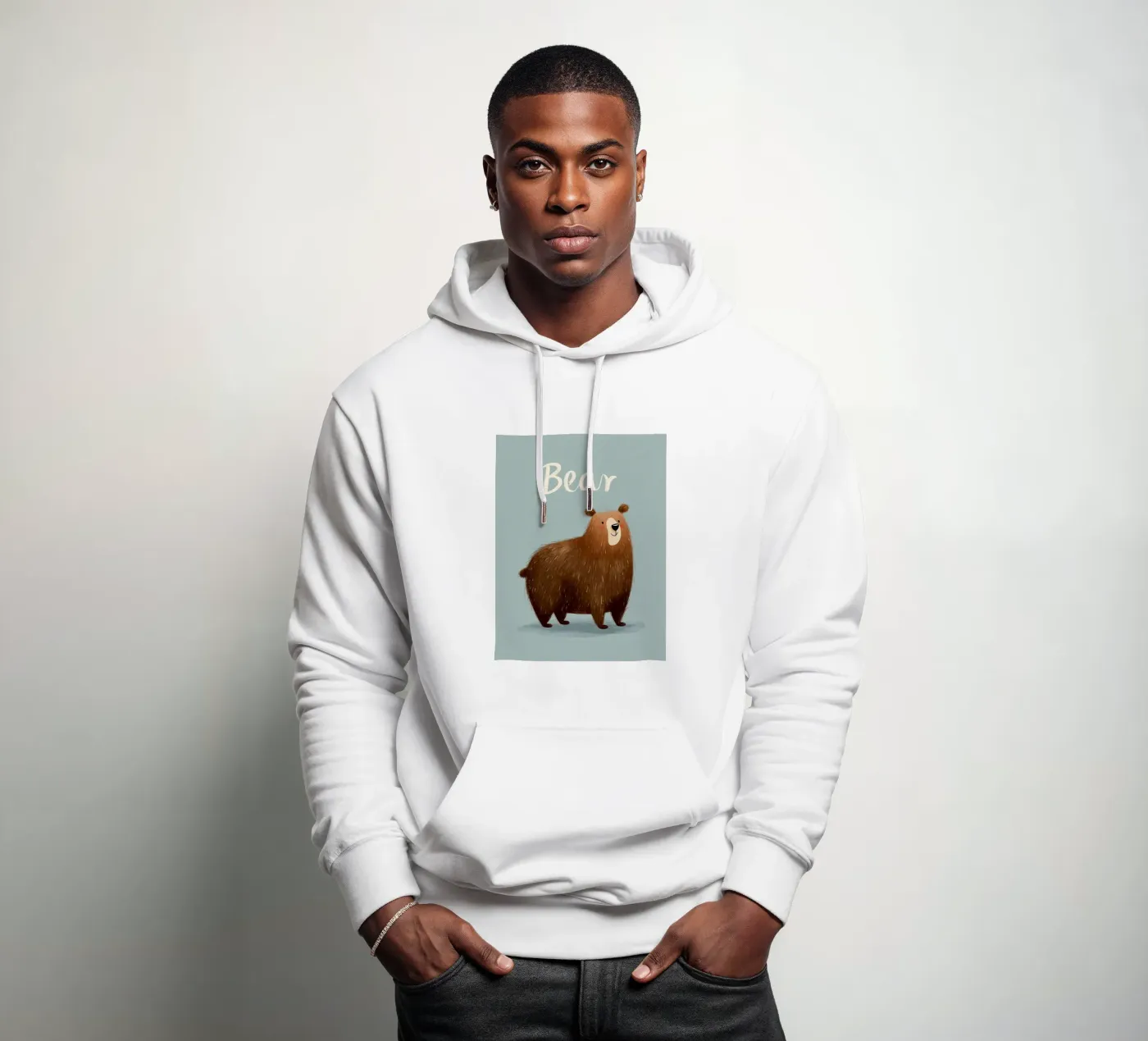 Bear hoodie van Kiara