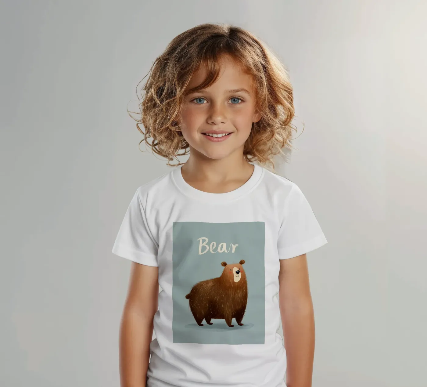 Bear kinder t-shirt van Kiara