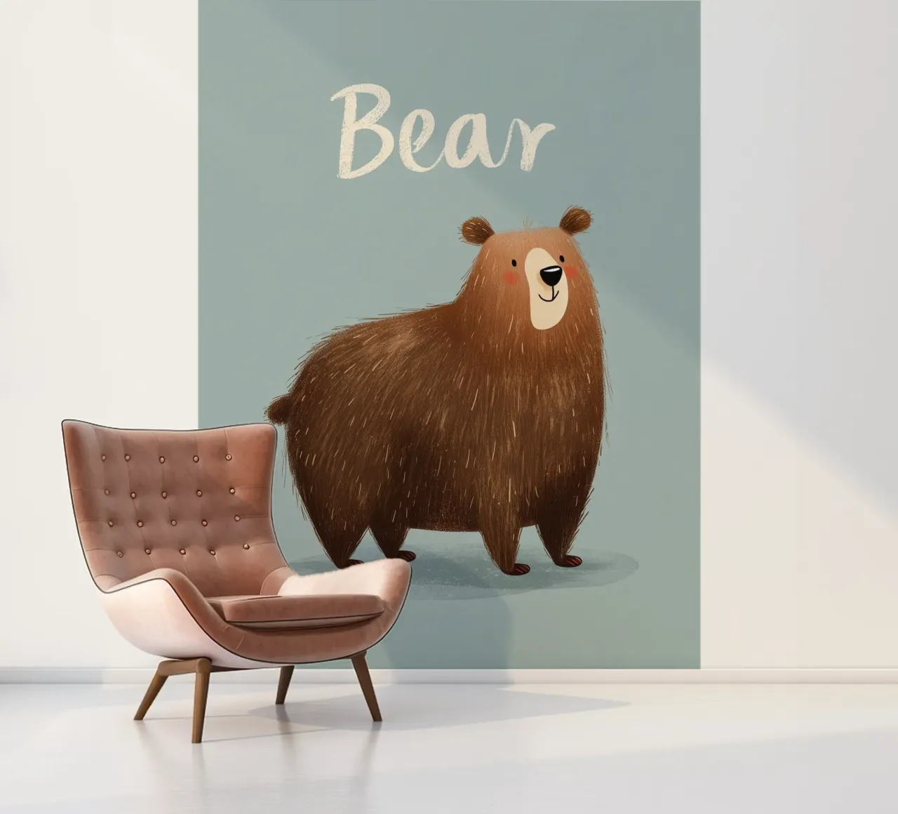 Bear fotobehang van Kiara