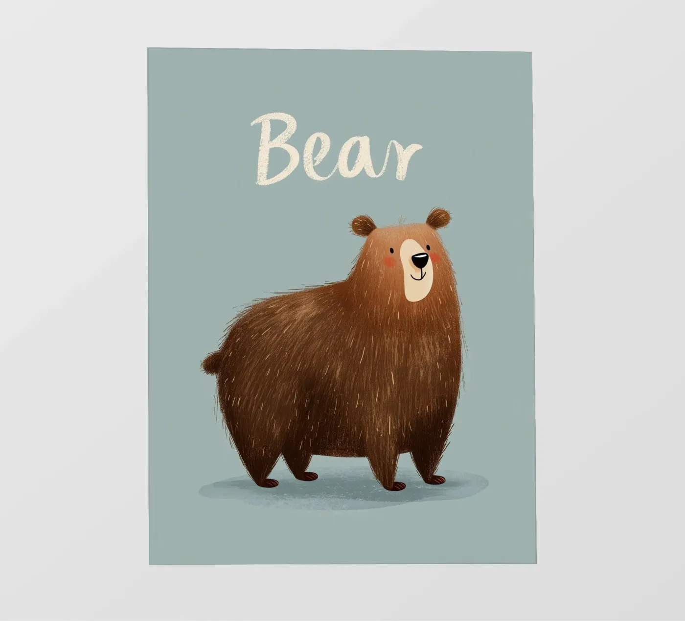 Bear fotobehang van Kiara