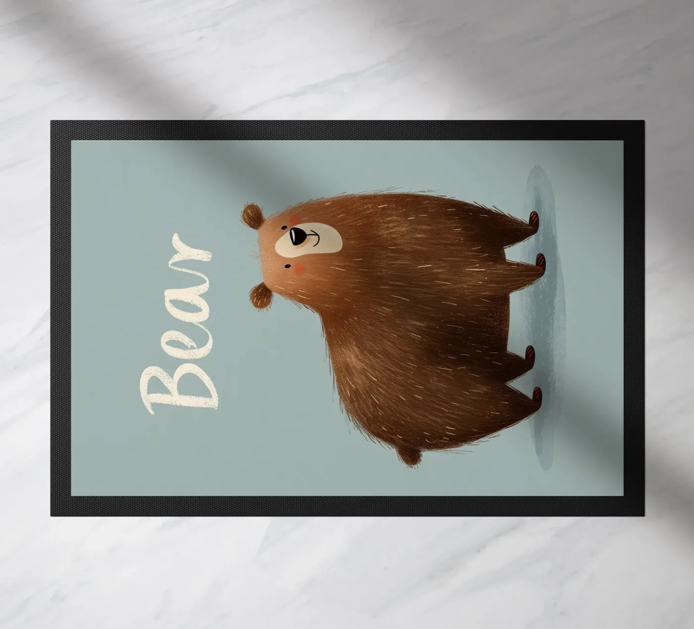 Bear Fußmatte von Kiara