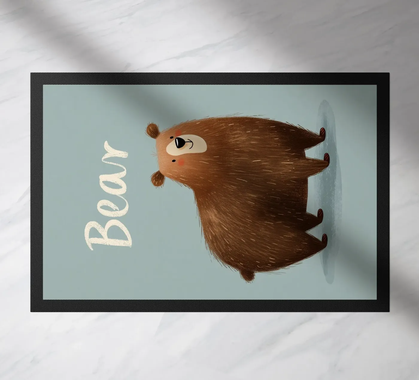 Bear Fußmatte von Kiara