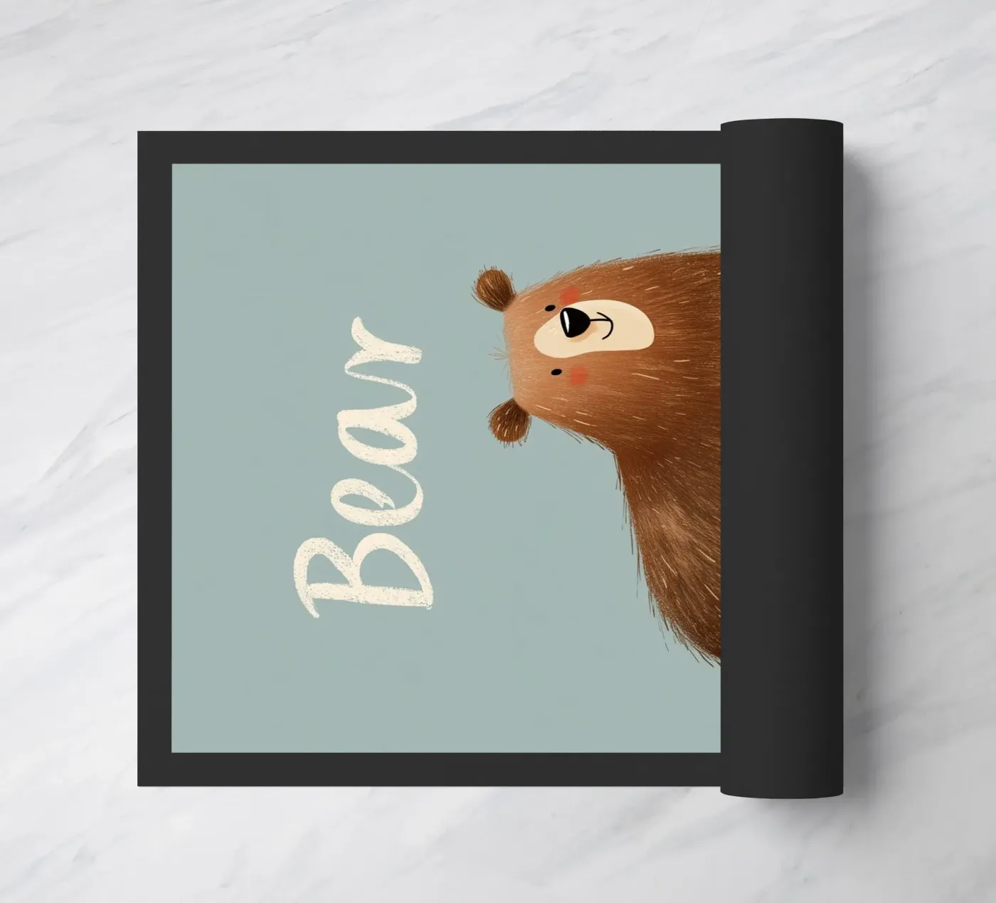 Bear Fußmatte von Kiara