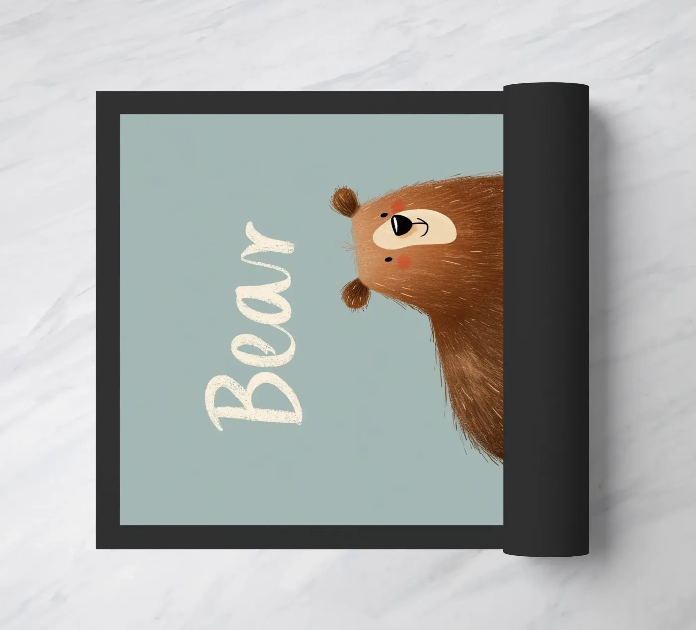 Bear Fußmatte von Kiara