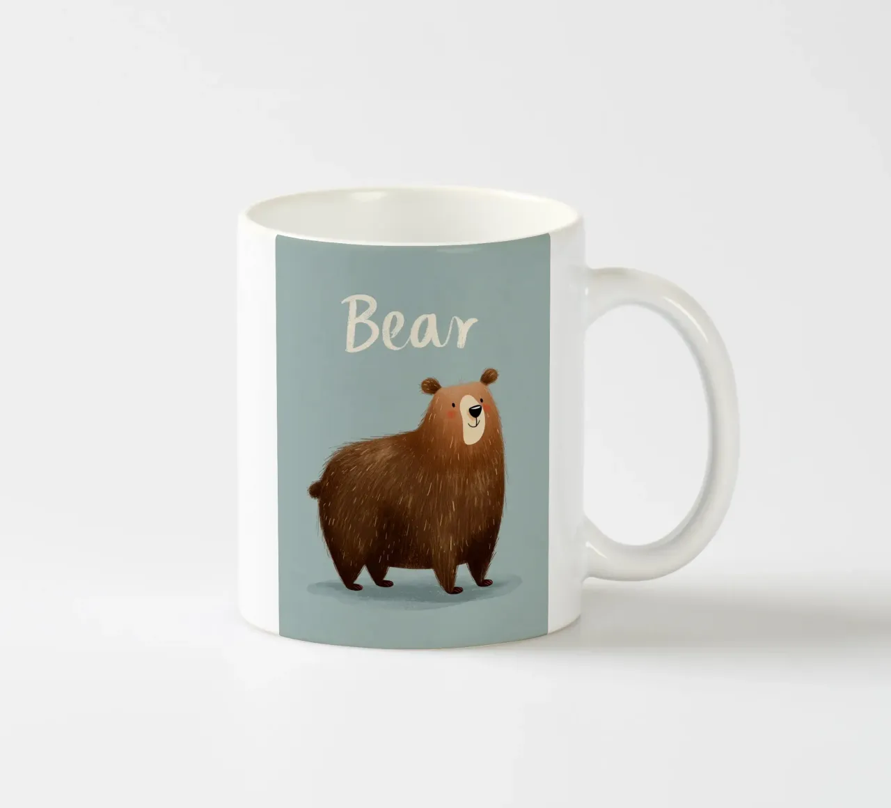 Bear ceramic mug by Kiara