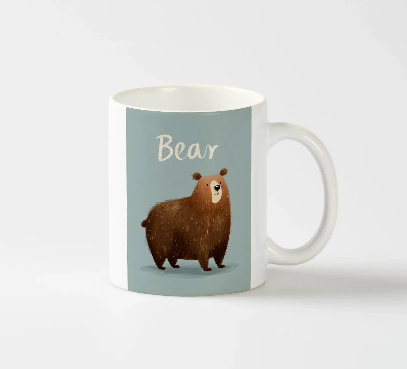 Bear ceramic mug by Kiara