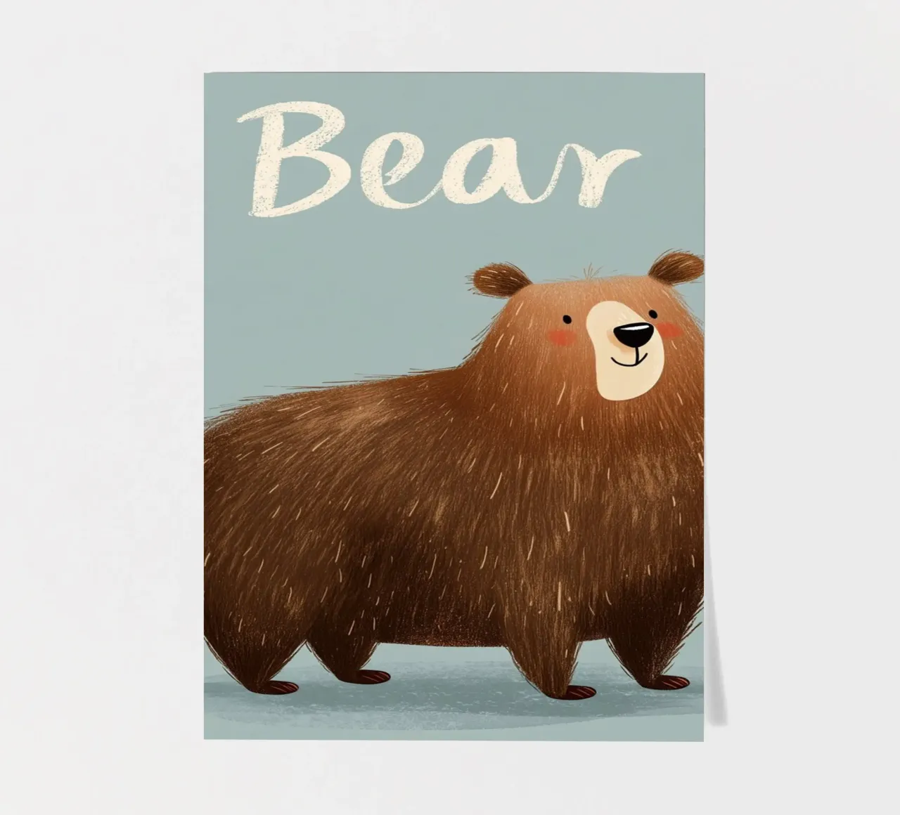 Bear sticker sheet by Kiara