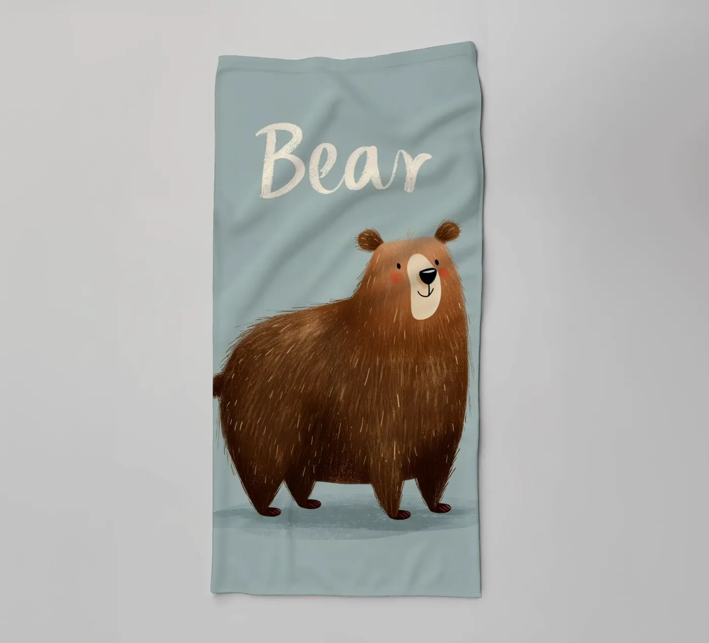Bear towel by Kiara
