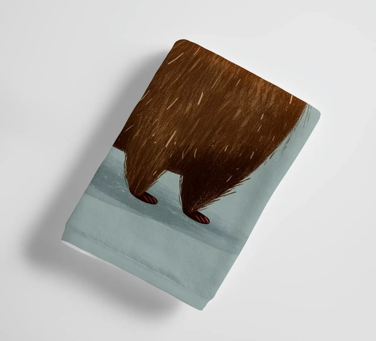 Bear towel by Kiara