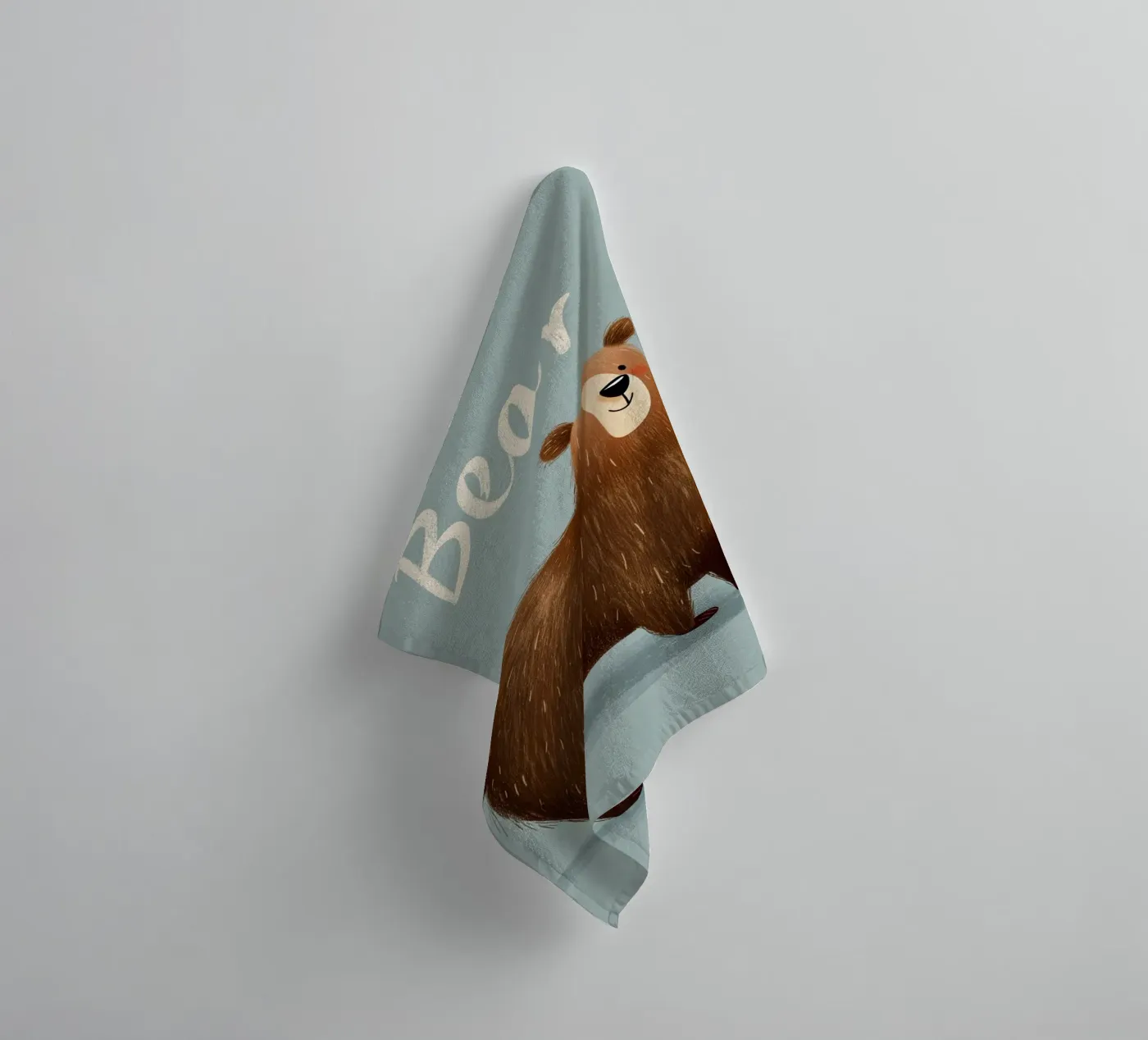 Bear badhanddoek van Kiara