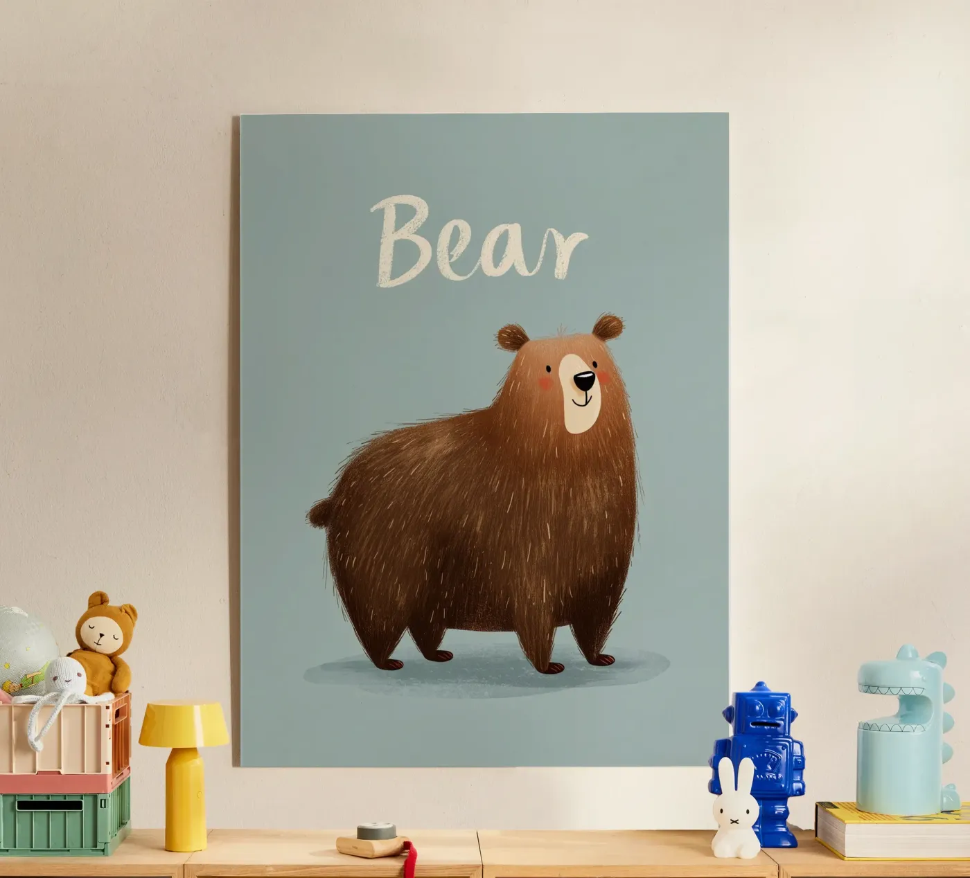 Bear plexiglas de Kiara
