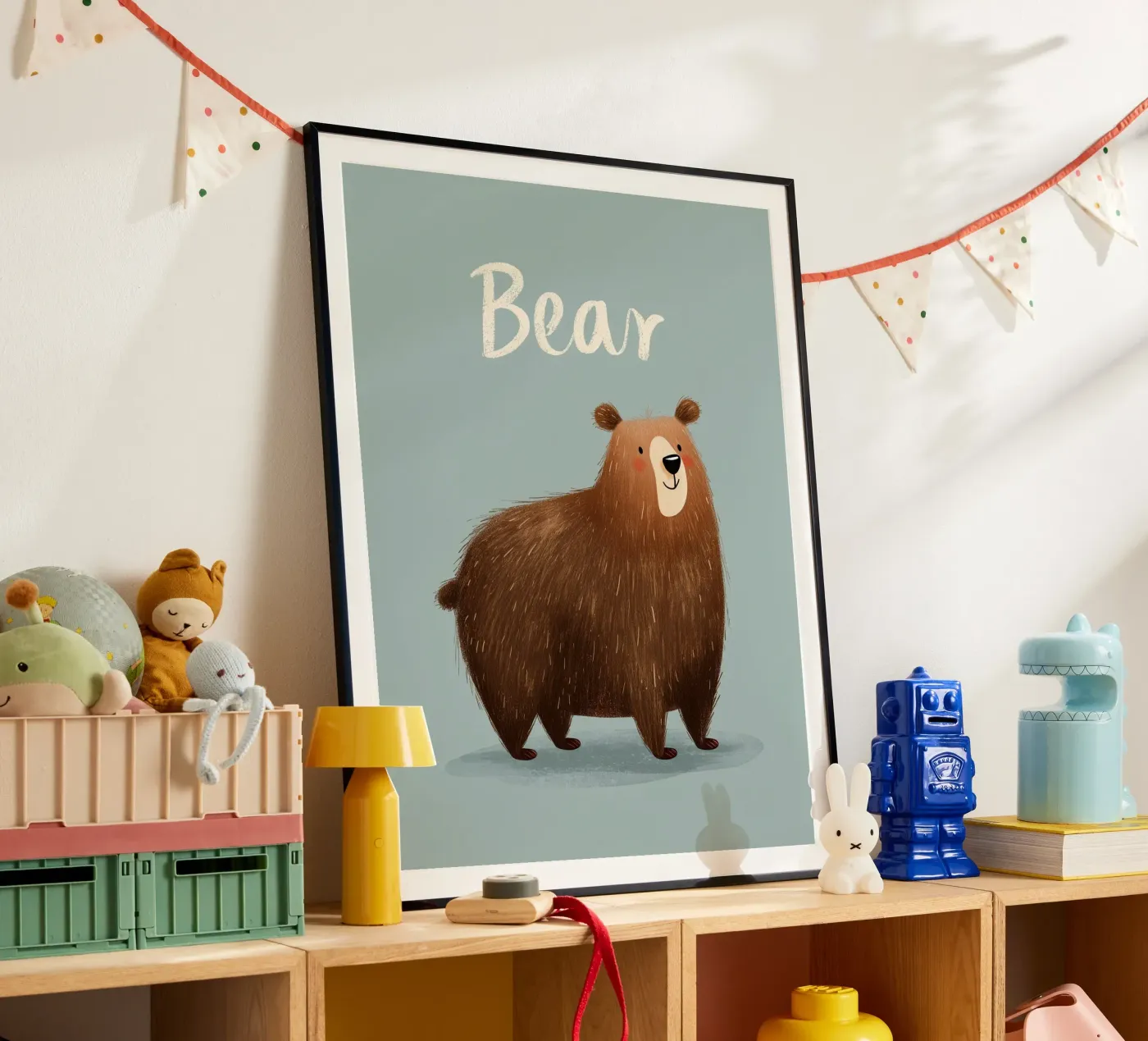 Bear Poster von Kiara