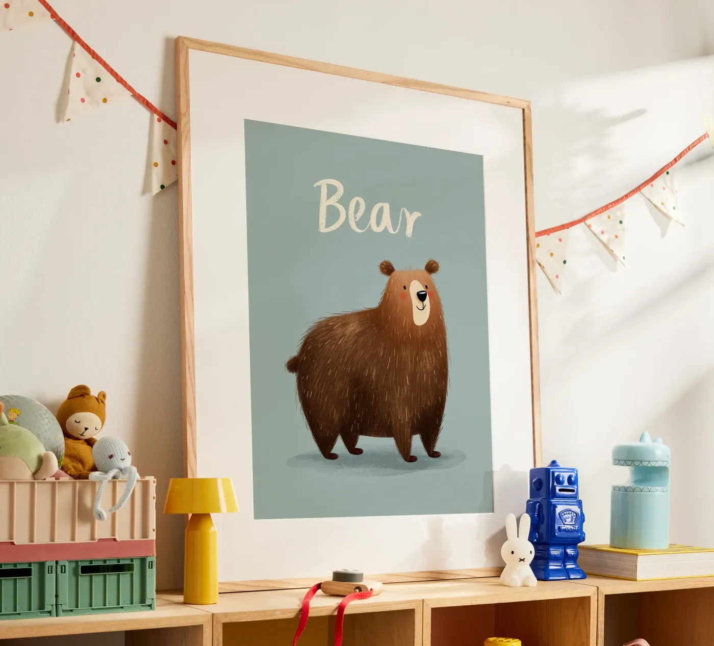 Bear Poster von Kiara