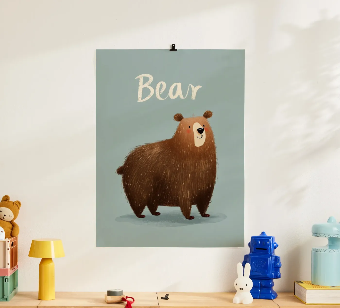 Bear Poster von Kiara