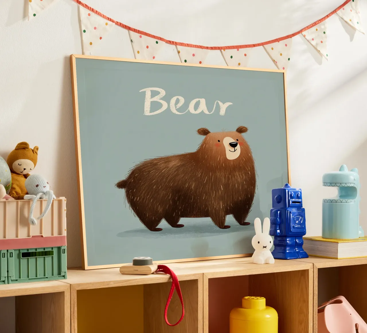 Bear Poster von Kiara