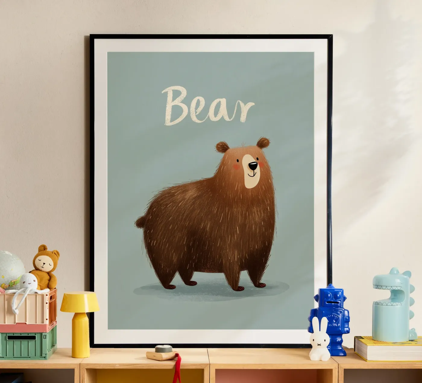 Bear Poster von Kiara
